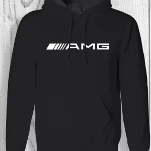 Een comfortabele, warme hoodie met de tekst AMG, heeft een moderne pasvorm en een clean design — ideaal voor dagelijks gebruik.