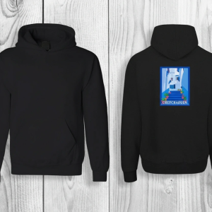 Hoodie met Chefchaouen op de achterkant