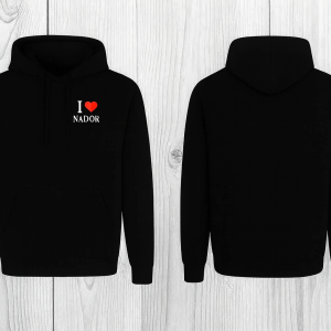 Mooie hoodie met i love Nador